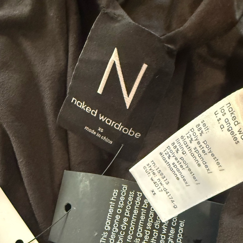 Naked Wardrobe Sculpting Black Scoop Tank Maxi Dress NWT - Picture 8 of 8